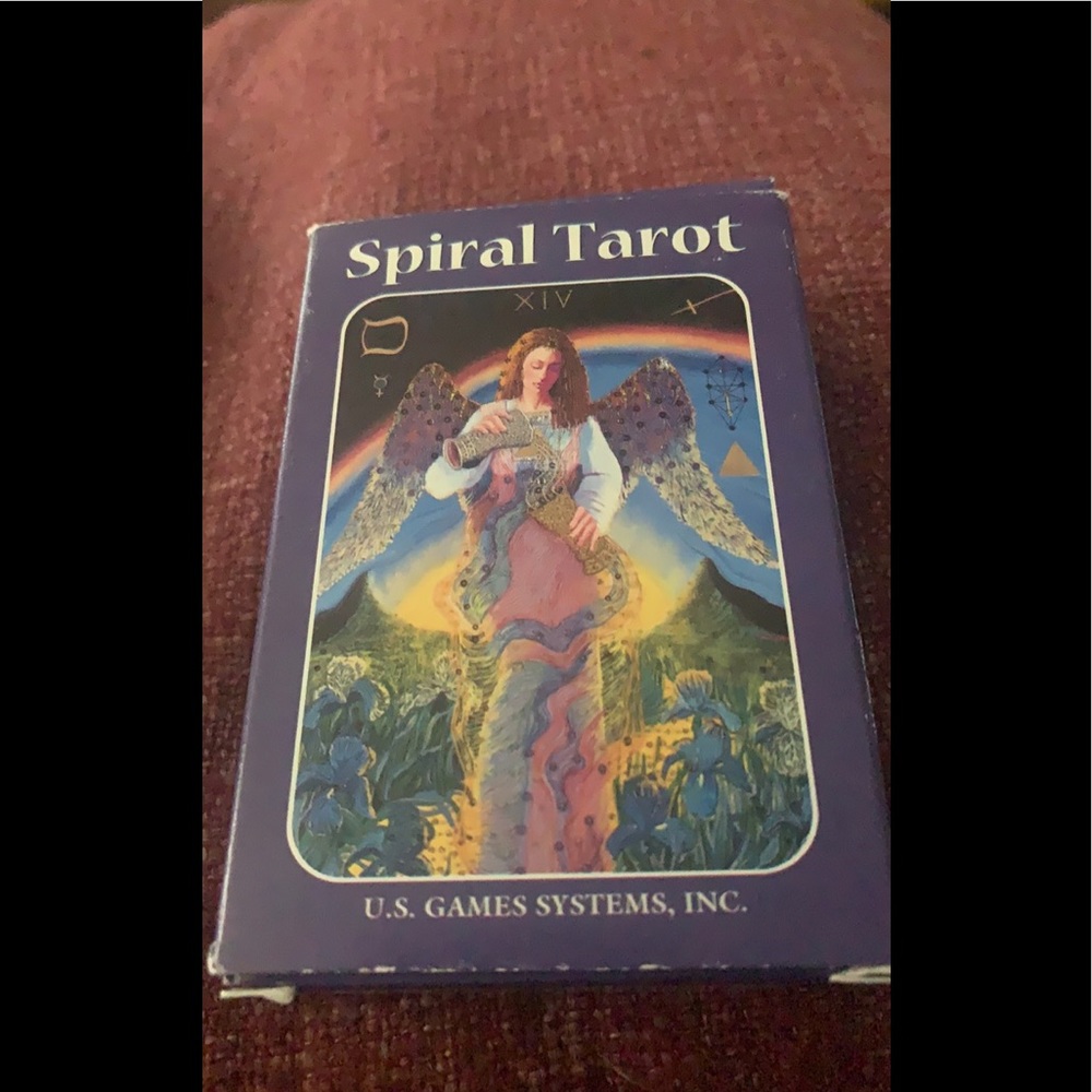 1997 spiral tarot deck cards beautiful art
